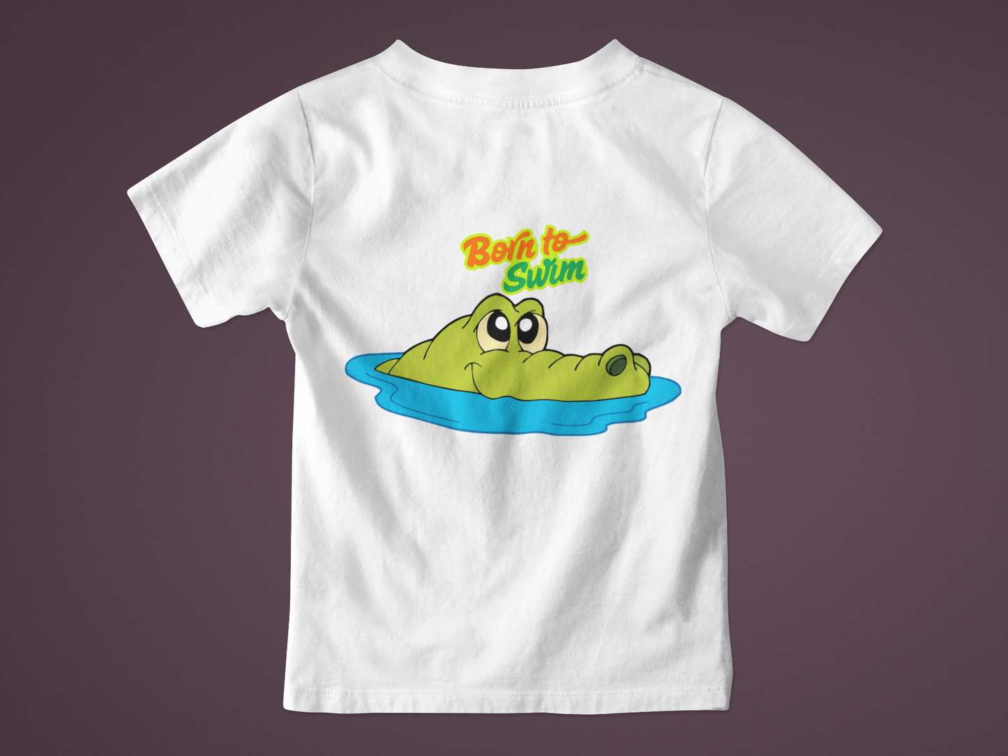 Swim Croc Kids T-shirt (unisex)