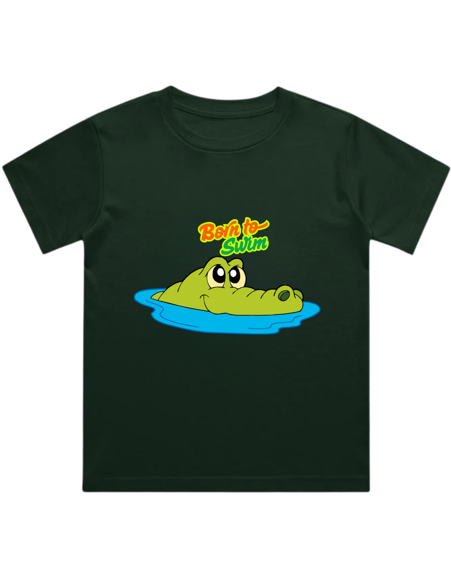 Swim Croc Kids T-shirt (unisex)