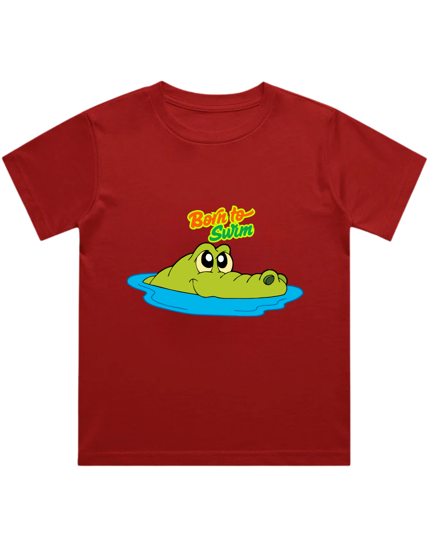 Swim Croc Kids T-shirt (unisex)