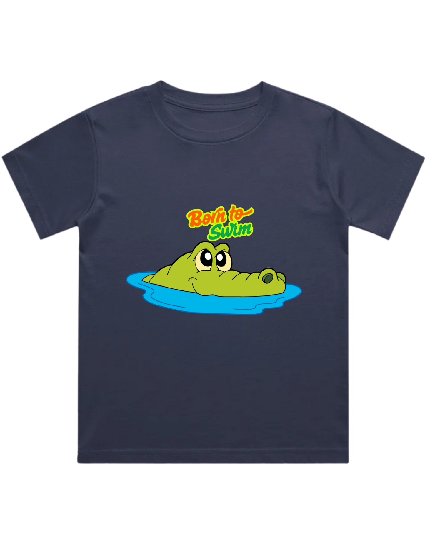 Swim Croc Kids T-shirt (unisex)