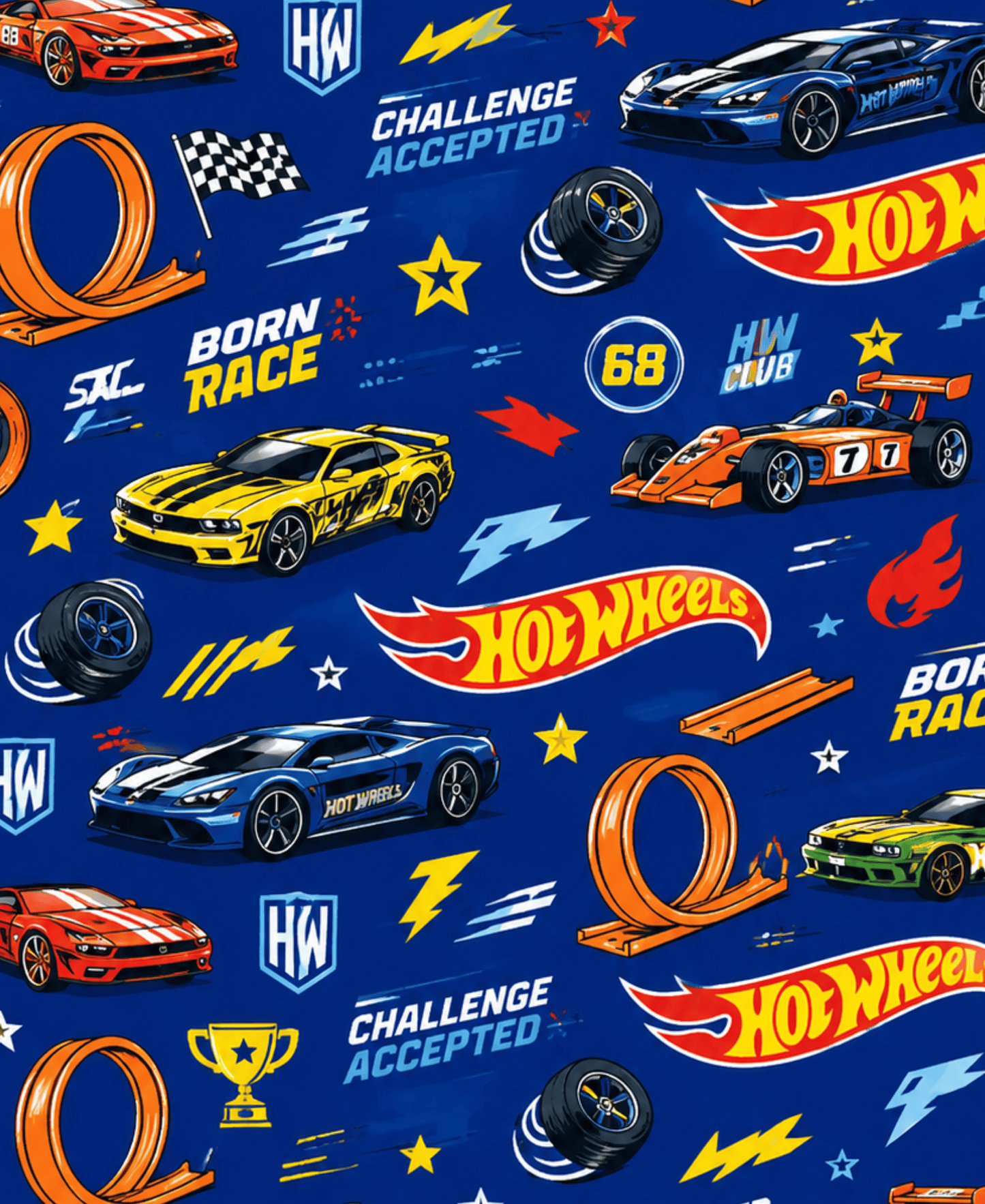 Hotwheels AOP kids T-Shirt (unisex)