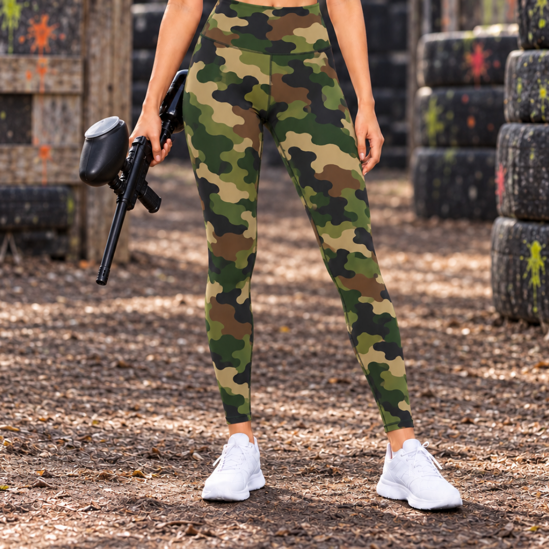 Army Aop Gym Leggings (women)