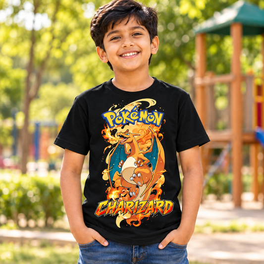 Charizard Poke Kids T-shirt (unisex)