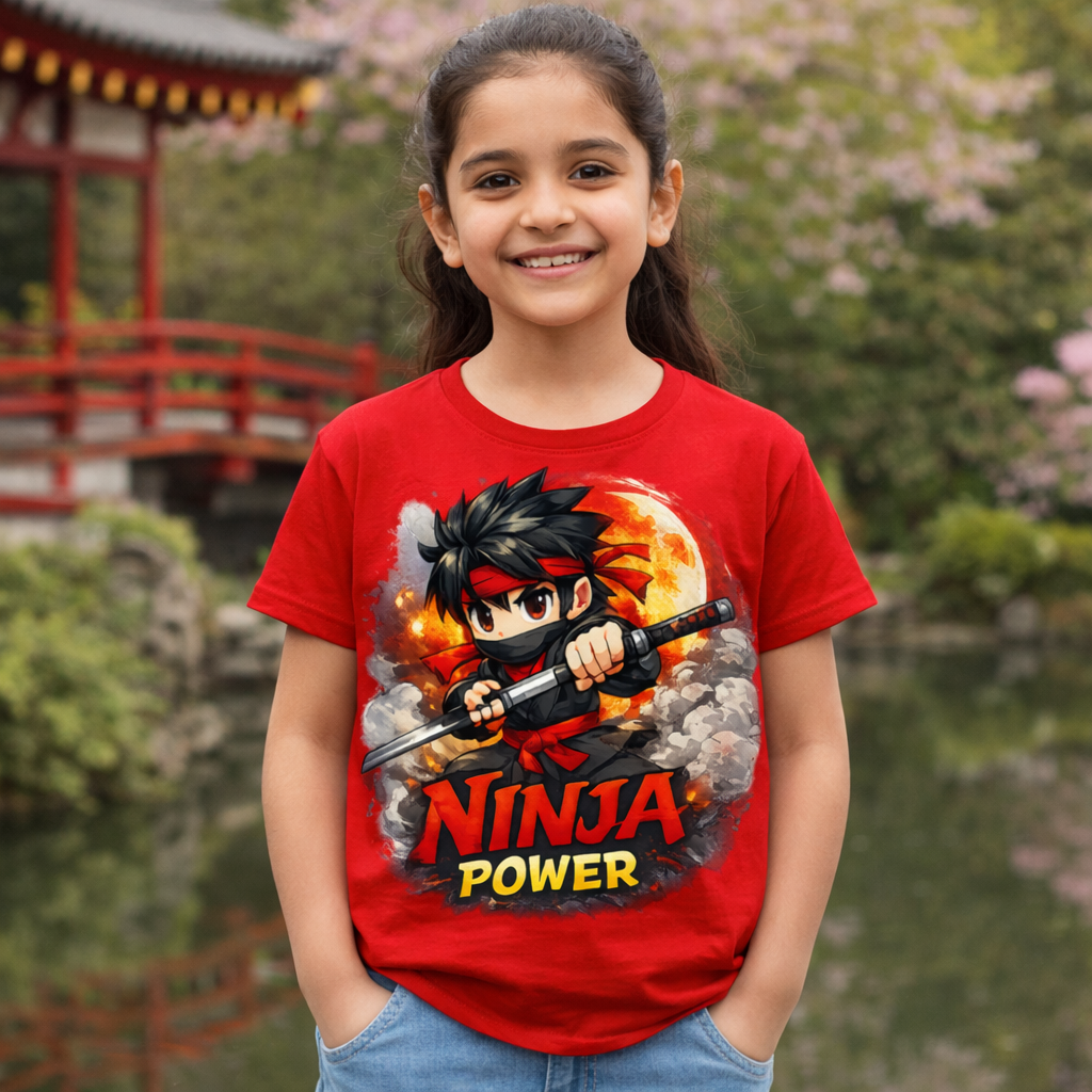 Ninja Power Kids T-Shirt (unisex)