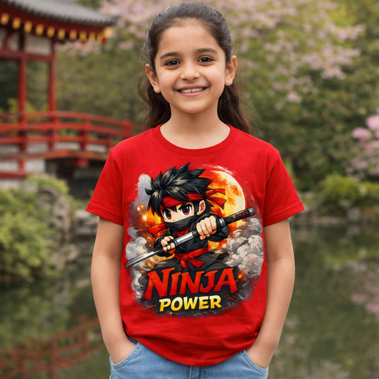 Ninja Power Kids T-Shirt (unisex)