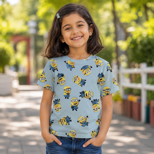 Minions AOP kids T-Shirt (unsiex)