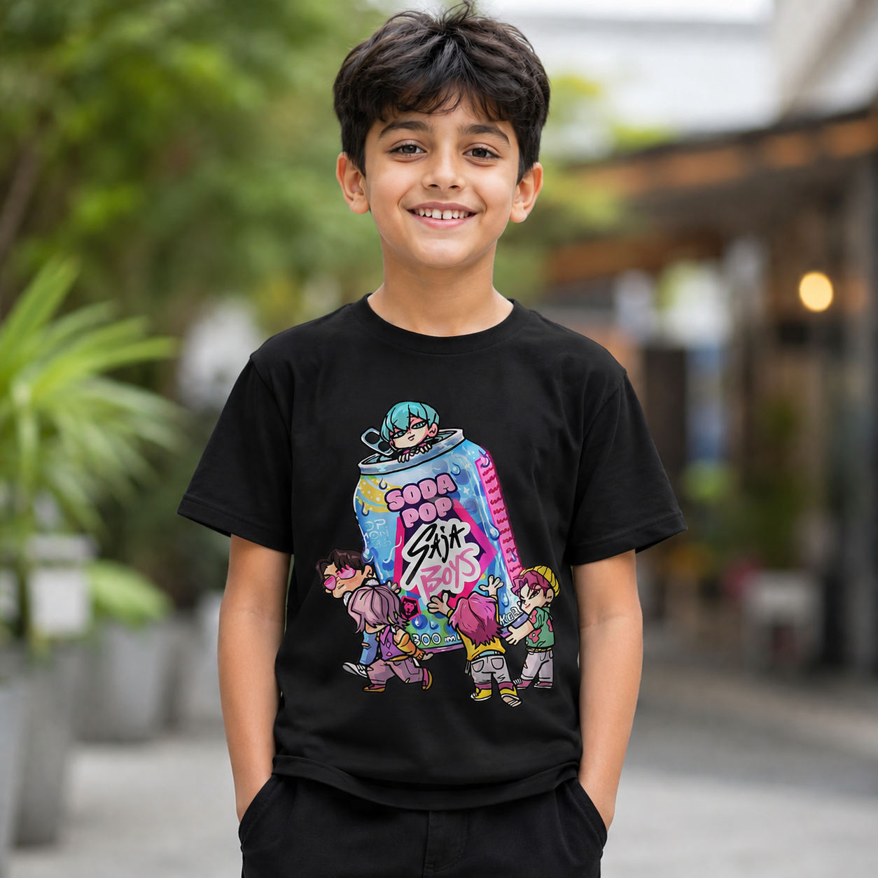 Saja Boys Soda Kids T-Shirt (unisex)