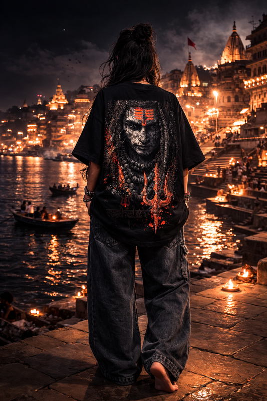 Mahadev Front-Back T-Shirt (unisex)
