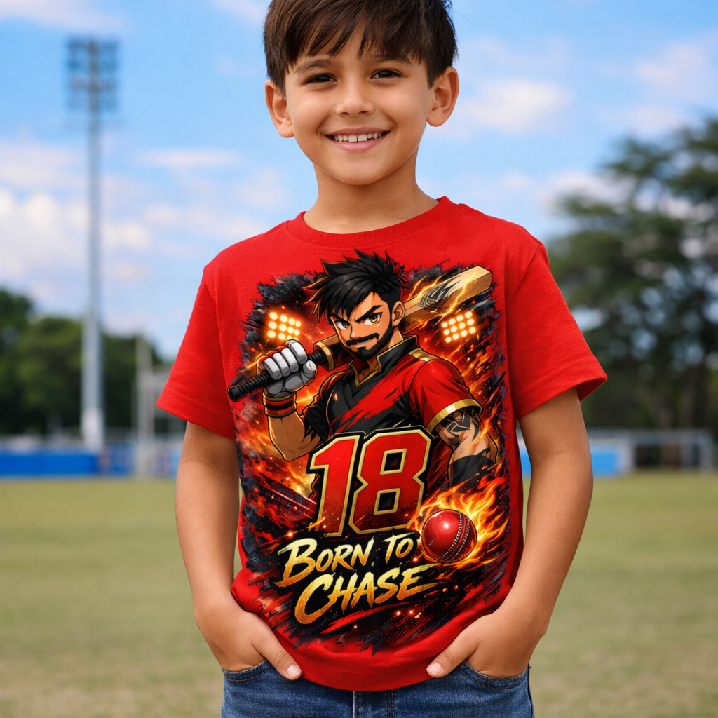 VK 18 Cricket Kids T-Shirt (unisex)