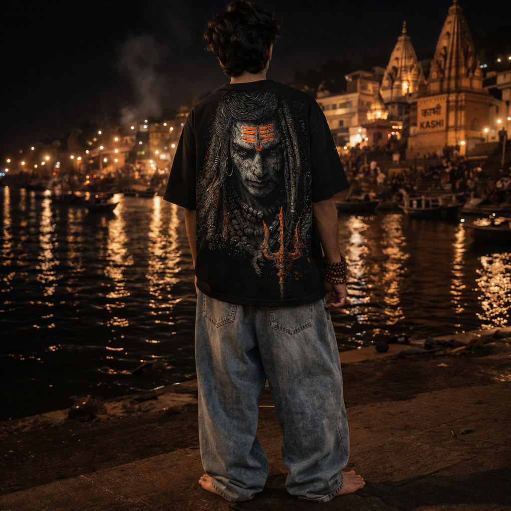 Mahadev Front-Back T-Shirt (unisex)