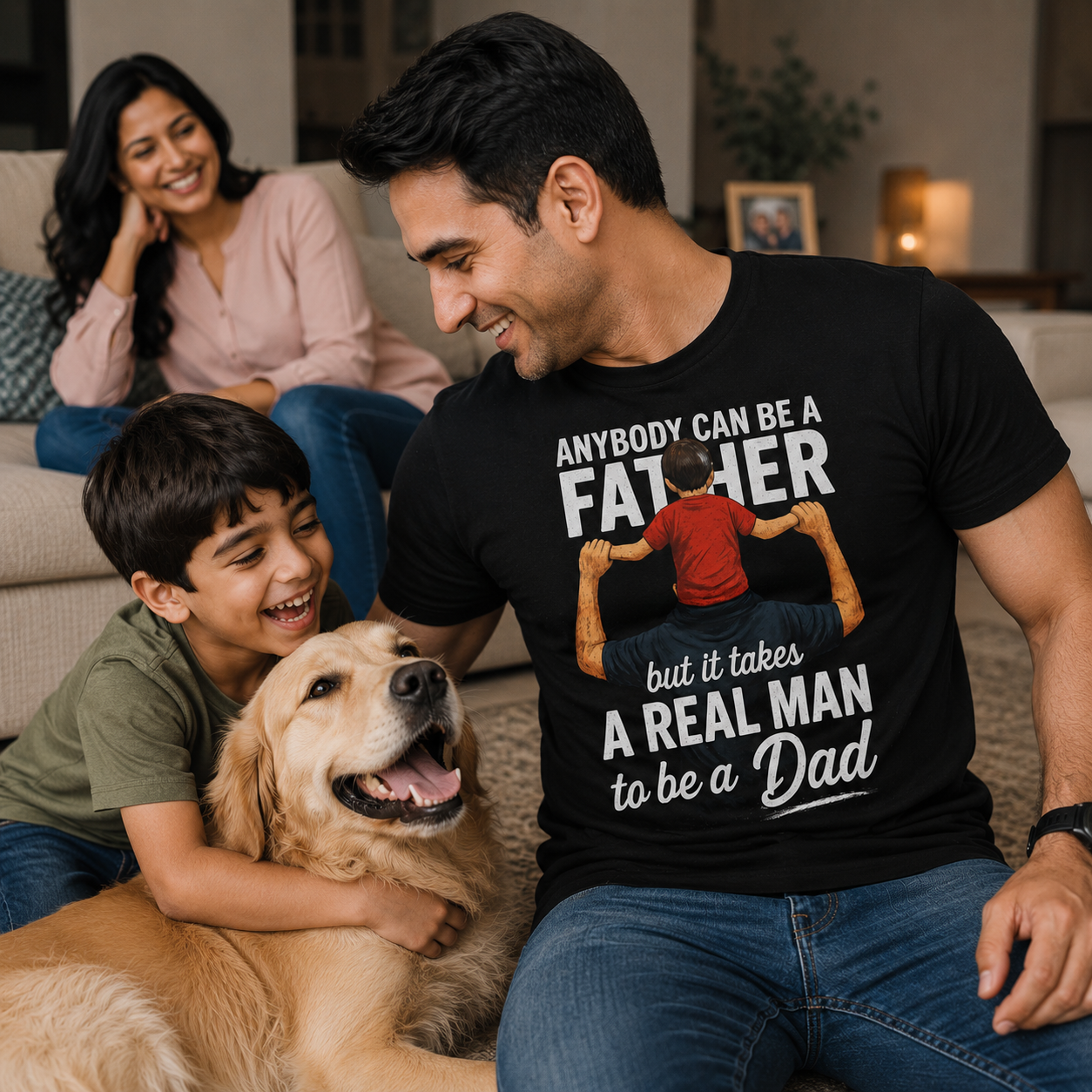Father's Day (Boy- Dad) T-Shirt (men)