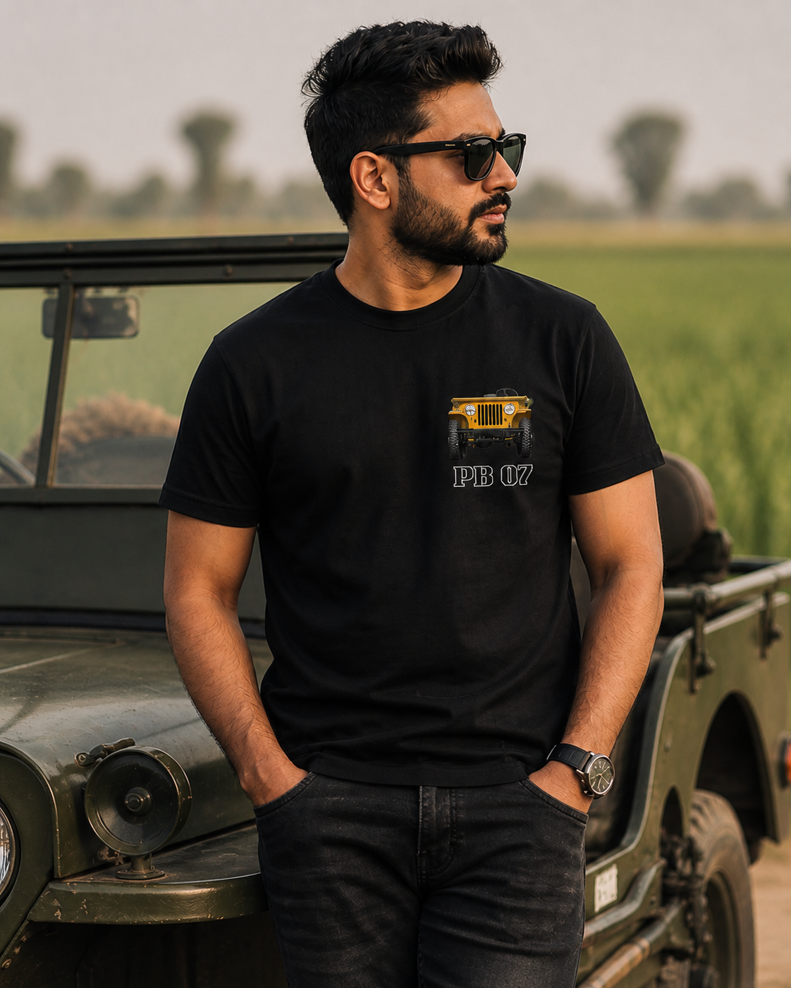 Golden Jeep PB07 T-Shirt (Men)