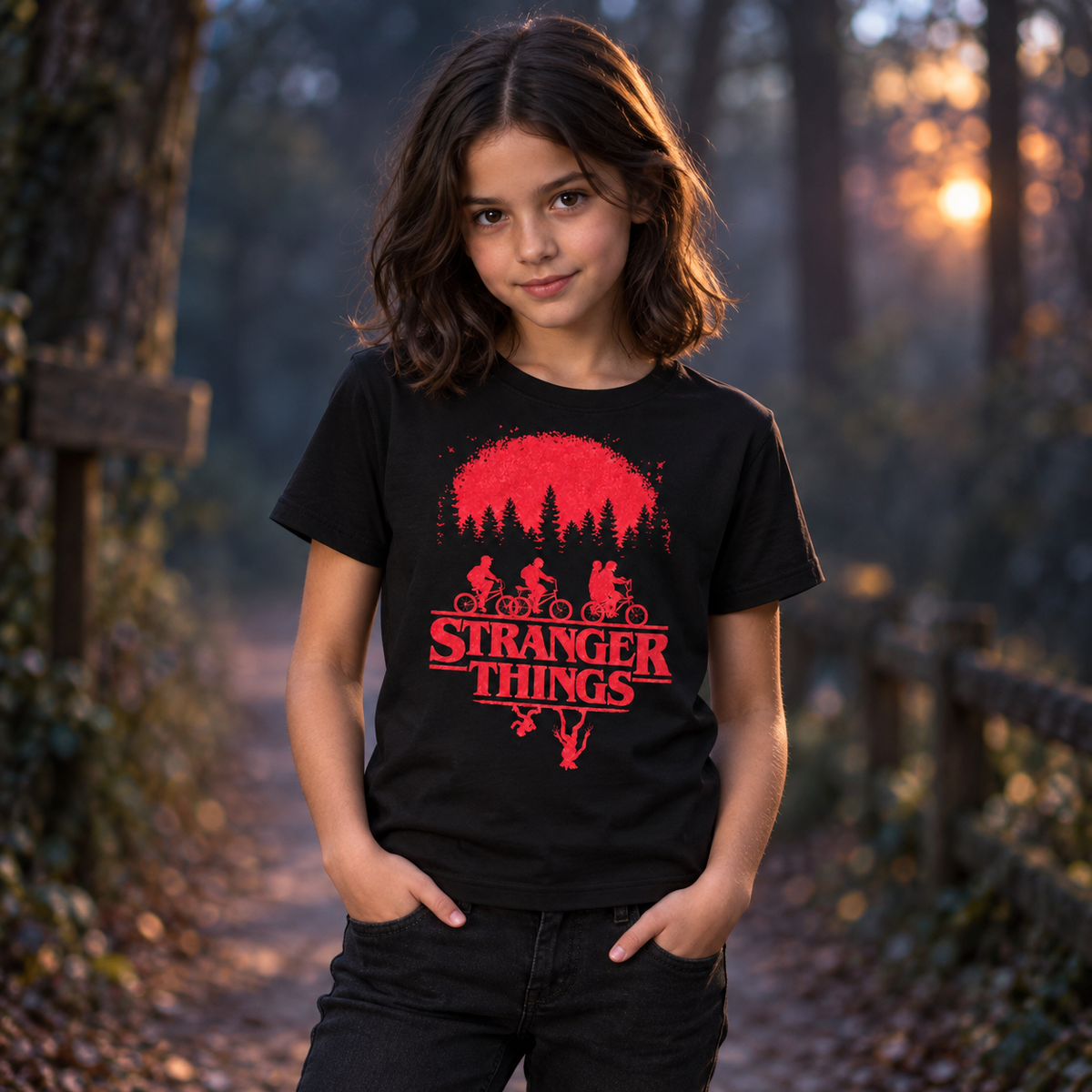 Stranger Things Kids T-shirt (unisex)