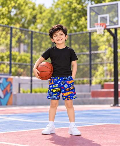 Hot Wheels AOP kids shorts (unisex)