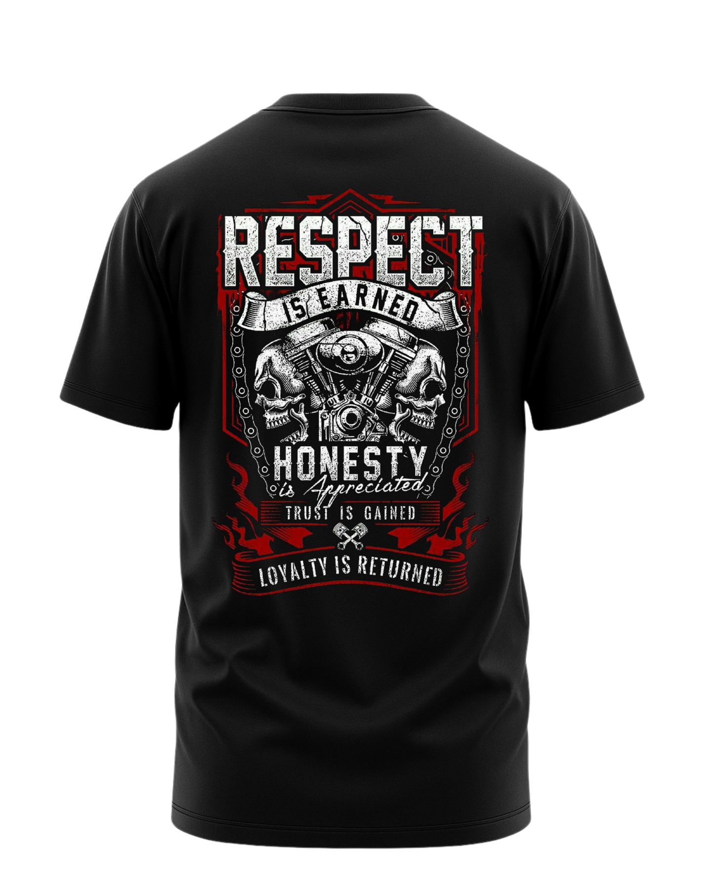 Crew Respect Front-Back T-Shirt (men)