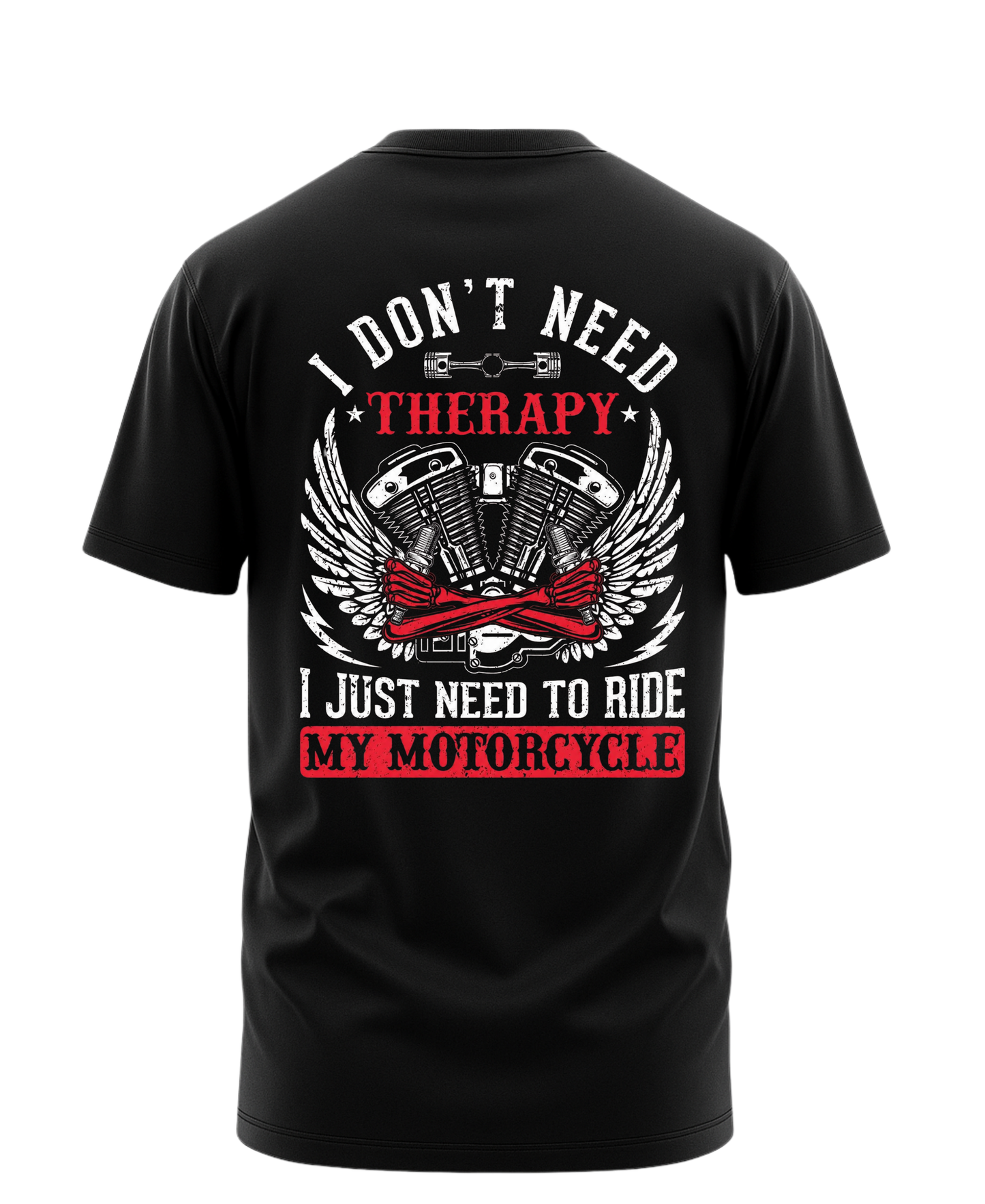 Rider's Therapy Front-Back T-Shirt (men)