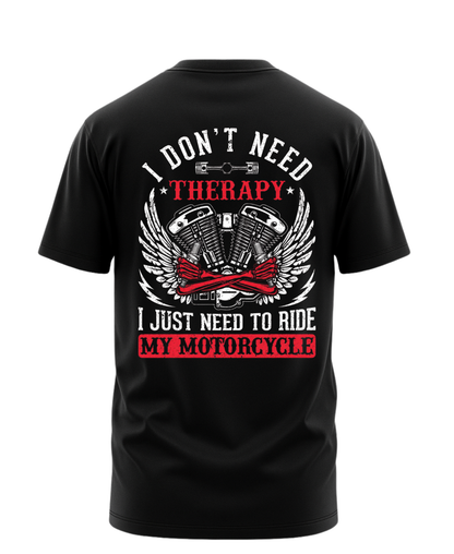 Rider's Therapy Front-Back T-Shirt (men)