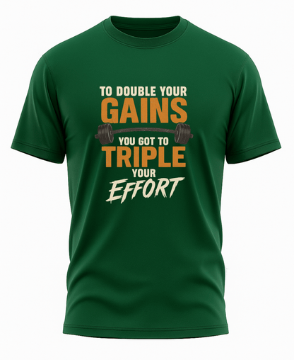 More Gains T-Shirt (men)