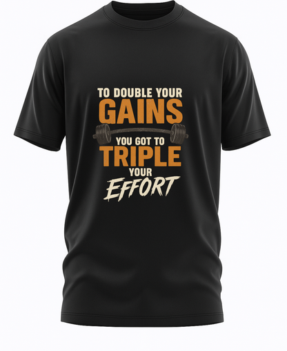 More Gains T-Shirt (men)