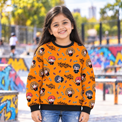 Wizards AOP Kids Sweatshirt (unisex)