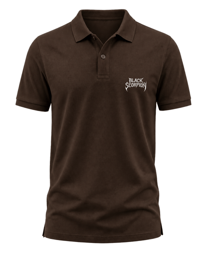 Black Scorpion Fitness Polo Tshirt (unisex)