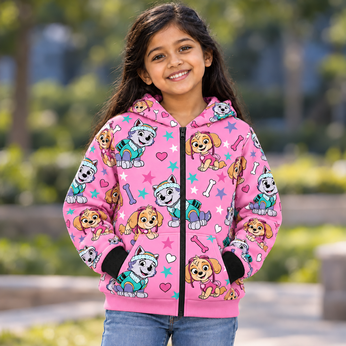 Pup-Kitten Aop Kids Bomber Jacket (unisex)