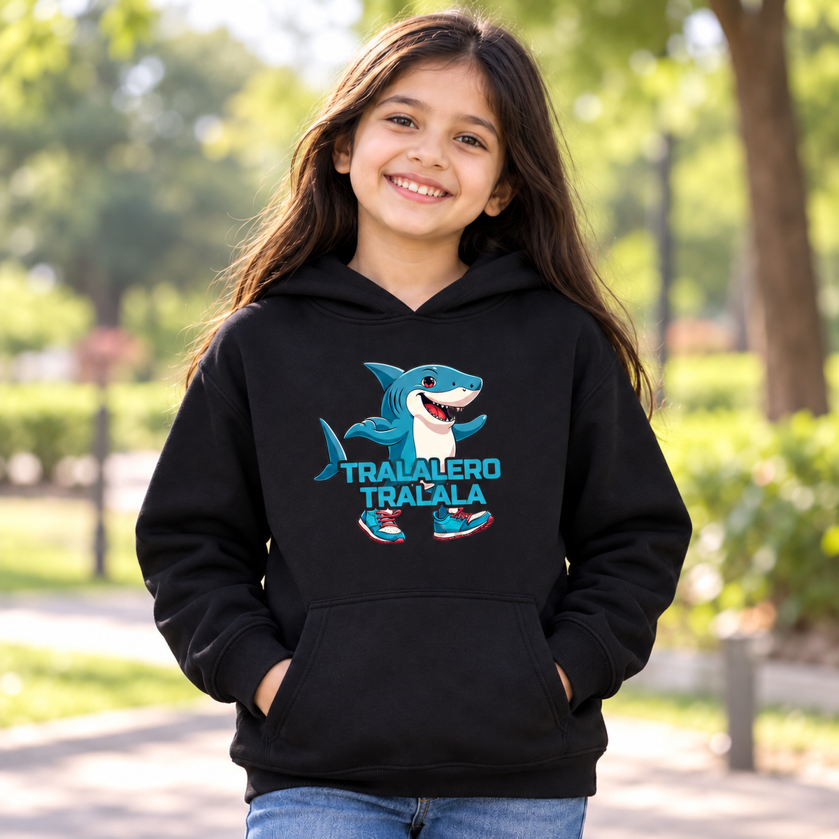 Tralalero Tralala Kids Hoodie (unisex)