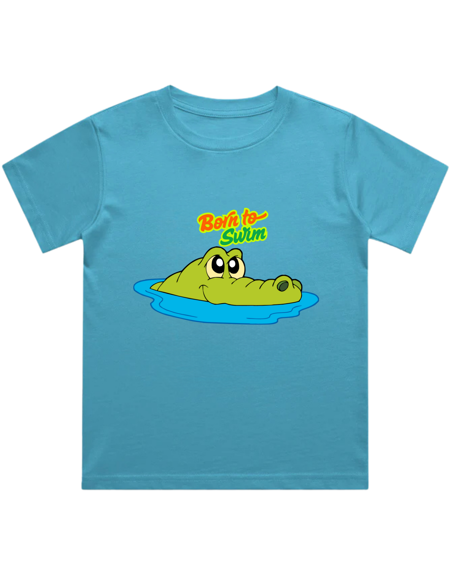 Swim Croc Kids T-shirt (unisex)