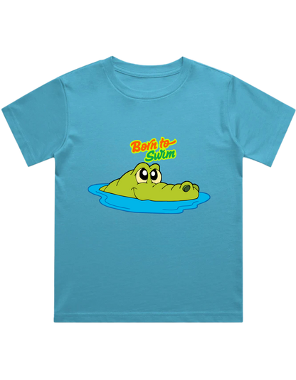 Swim Croc Kids T-shirt (unisex)