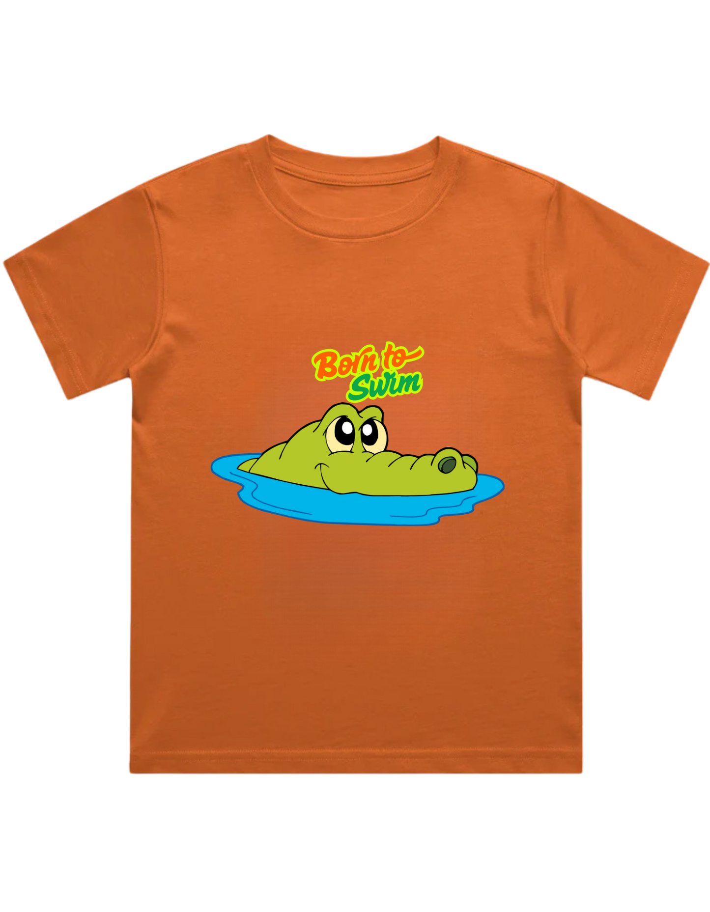 Swim Croc Kids T-shirt (unisex)