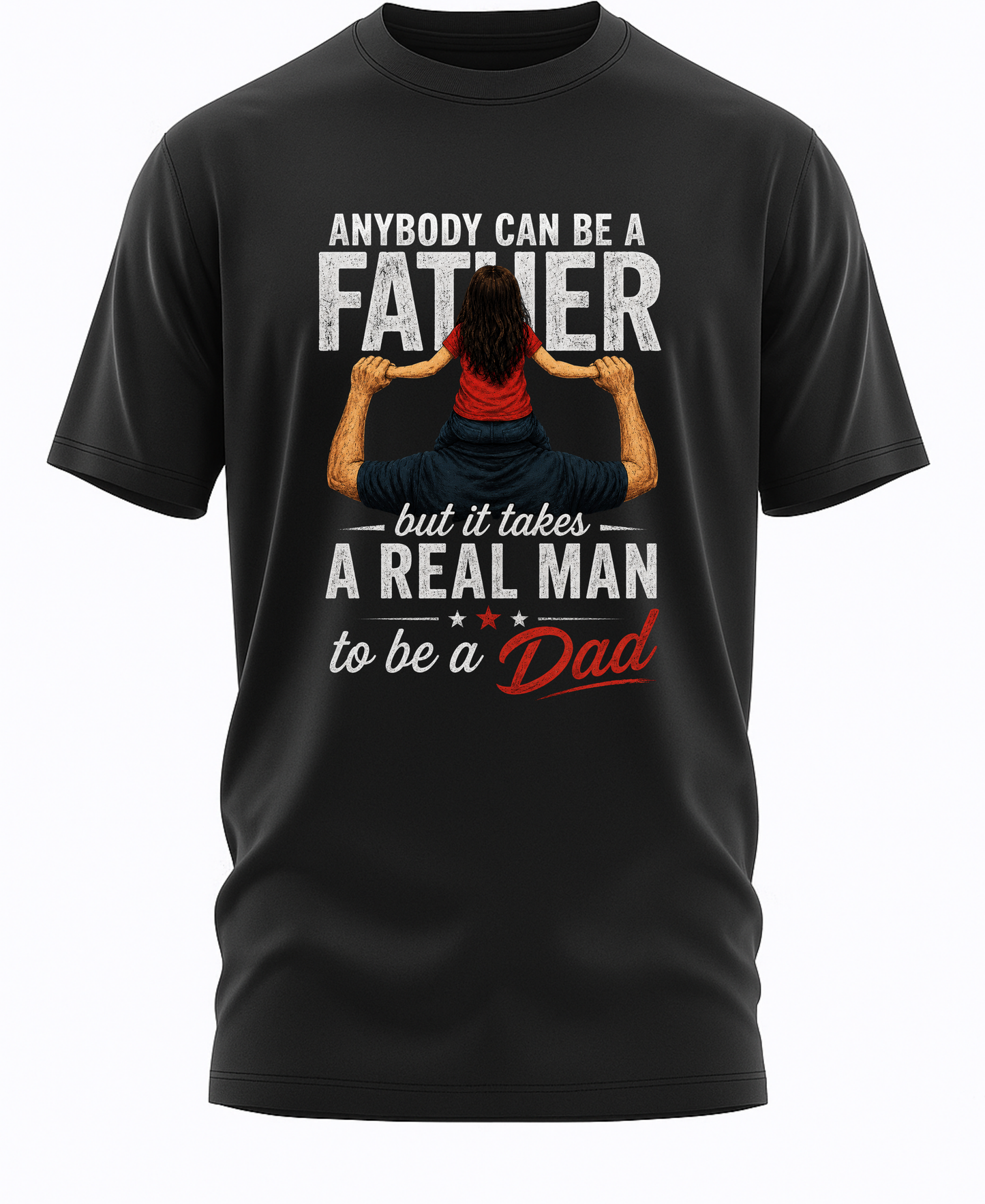 Father's Day (Girl-Dad) T-Shirt (men)