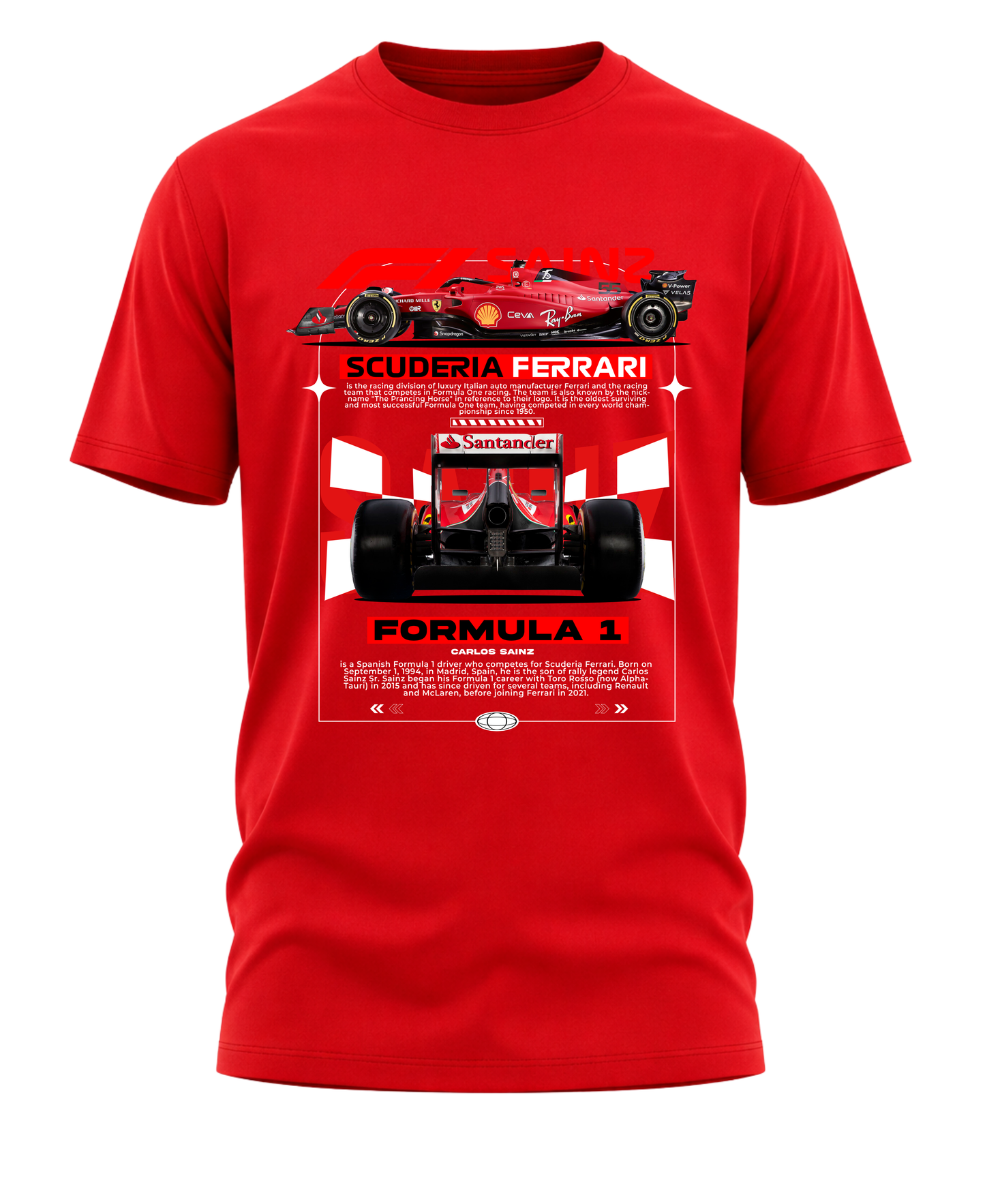 Ferrari Sainz F1 T-Shirt