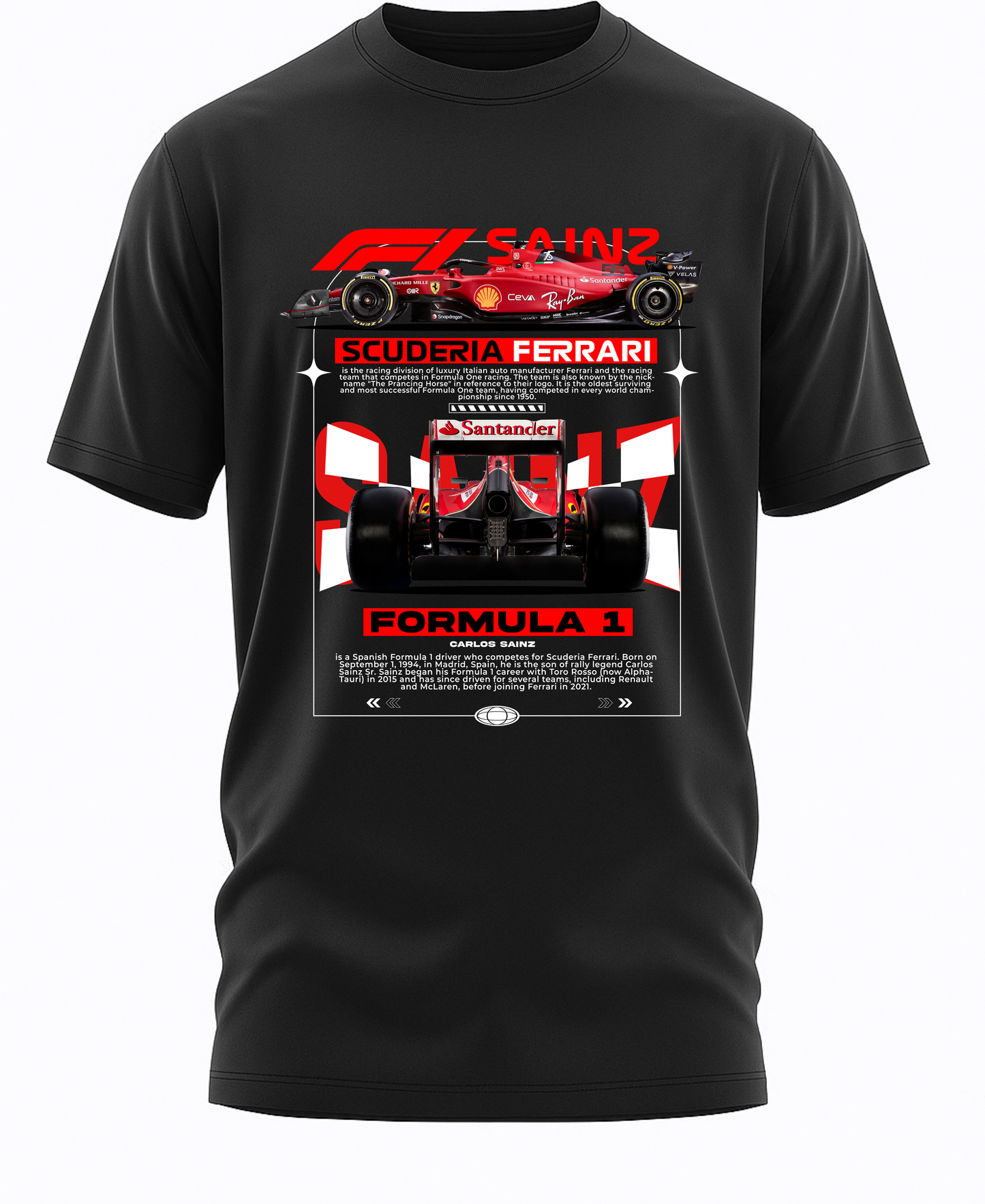 Ferrari Sainz F1 T-Shirt