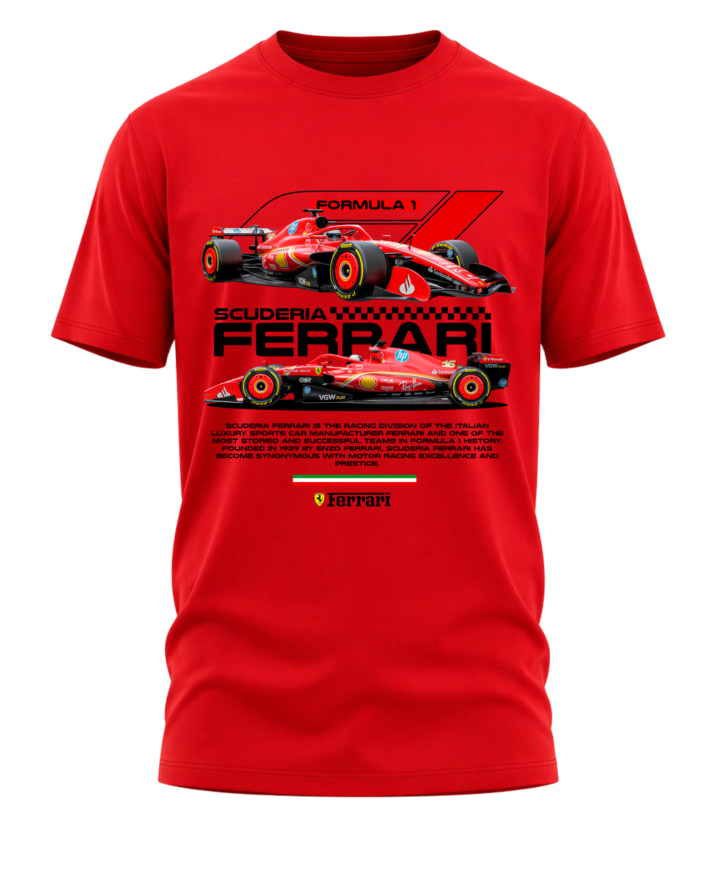 Ferrari F1 T-Shirt (men)
