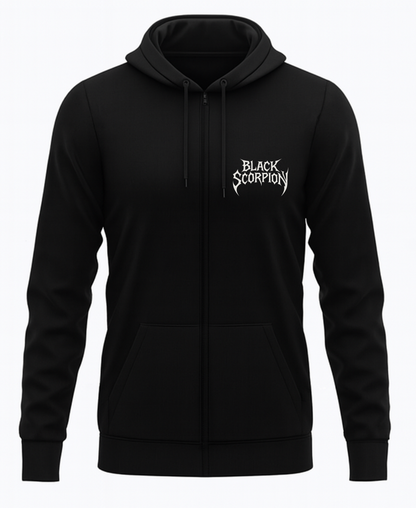 Black Scorpion 8.0 Zip Hoodie (unisex)