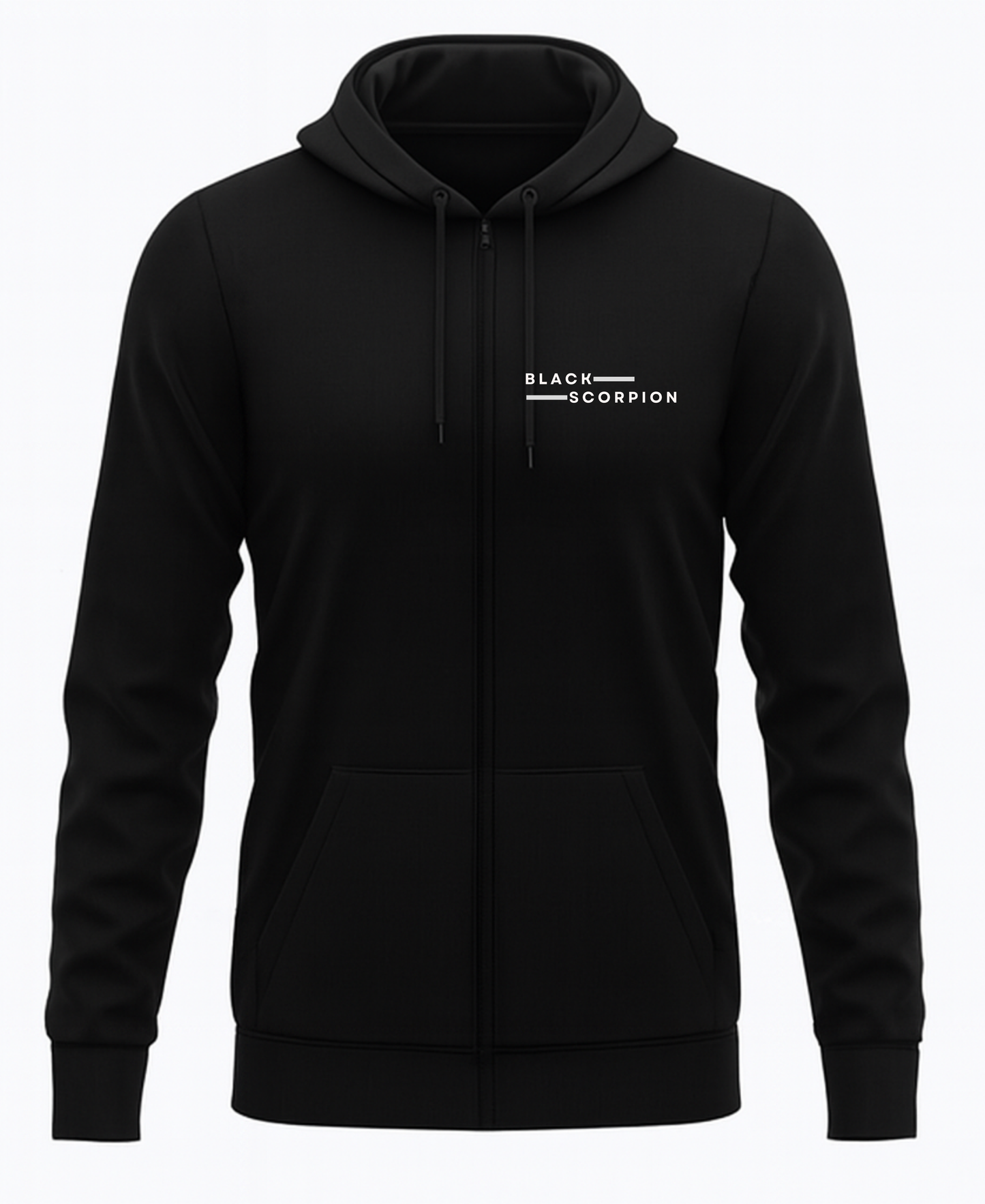 Black Scorpion 1.0 Zip Hoodie (unisex)