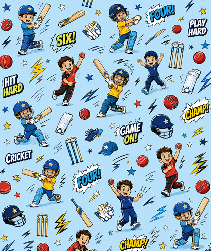 Cricket AOP kids T-Shirt (unisex)
