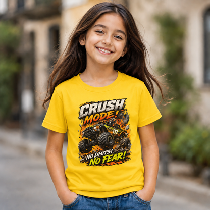 Monster Truck Kids T-Shirt (unisex)